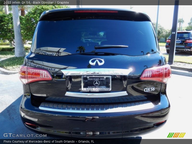 Black Obsidian / Graphite 2012 Infiniti QX 56