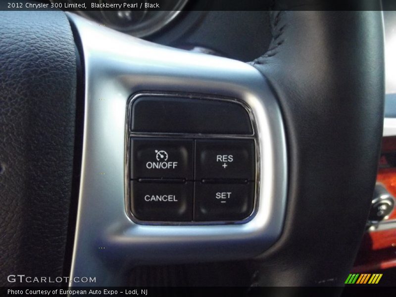 Blackberry Pearl / Black 2012 Chrysler 300 Limited