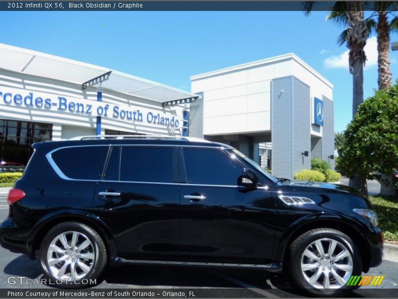 Black Obsidian / Graphite 2012 Infiniti QX 56