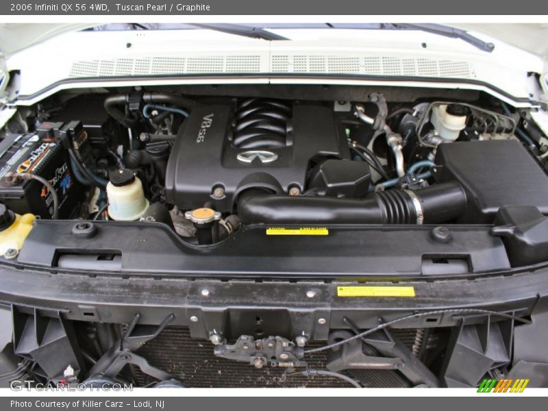 Tuscan Pearl / Graphite 2006 Infiniti QX 56 4WD