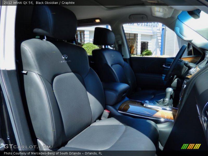 Black Obsidian / Graphite 2012 Infiniti QX 56