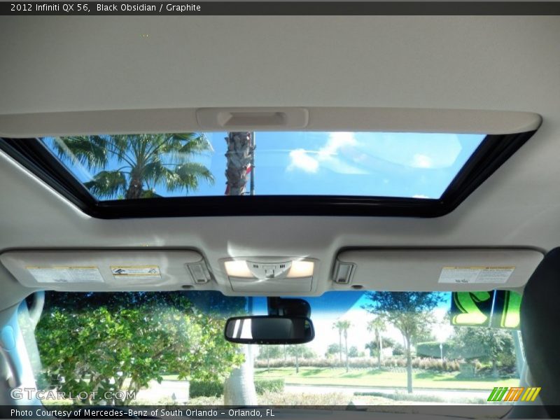 Black Obsidian / Graphite 2012 Infiniti QX 56