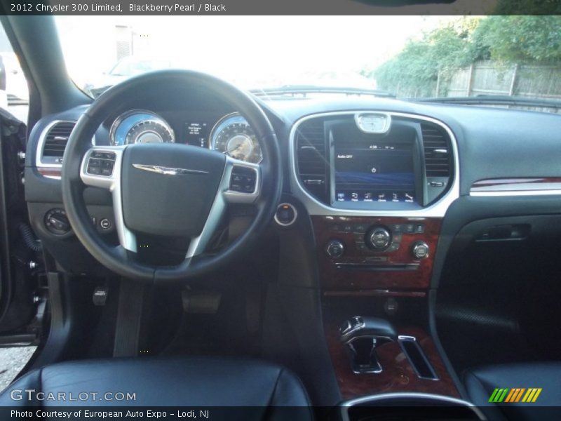 Blackberry Pearl / Black 2012 Chrysler 300 Limited