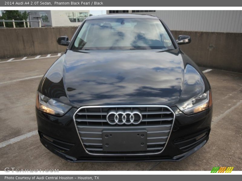 Phantom Black Pearl / Black 2014 Audi A4 2.0T Sedan