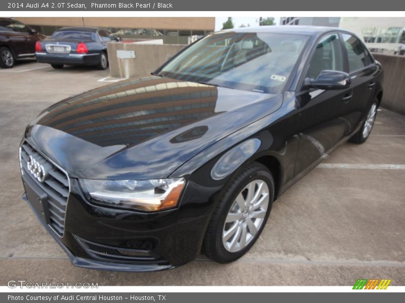 Phantom Black Pearl / Black 2014 Audi A4 2.0T Sedan