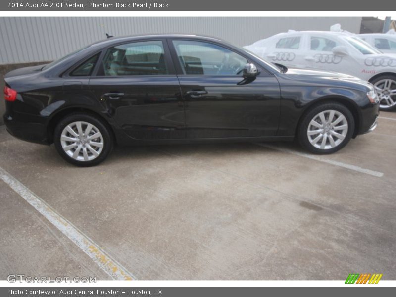 Phantom Black Pearl / Black 2014 Audi A4 2.0T Sedan