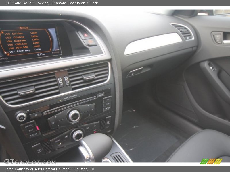 Phantom Black Pearl / Black 2014 Audi A4 2.0T Sedan