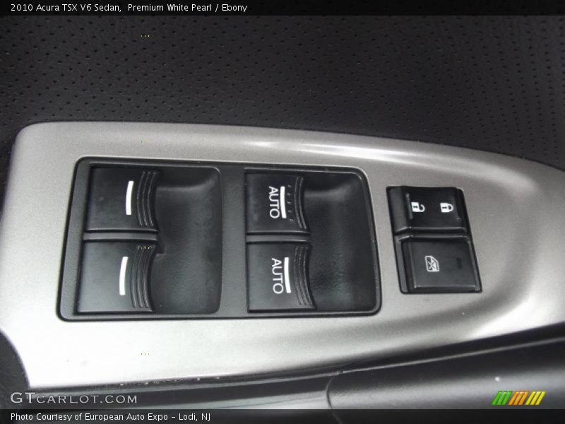 Premium White Pearl / Ebony 2010 Acura TSX V6 Sedan