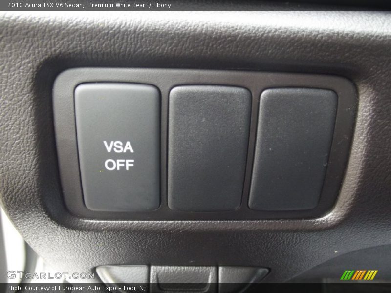 Premium White Pearl / Ebony 2010 Acura TSX V6 Sedan