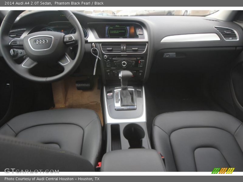 Phantom Black Pearl / Black 2014 Audi A4 2.0T Sedan