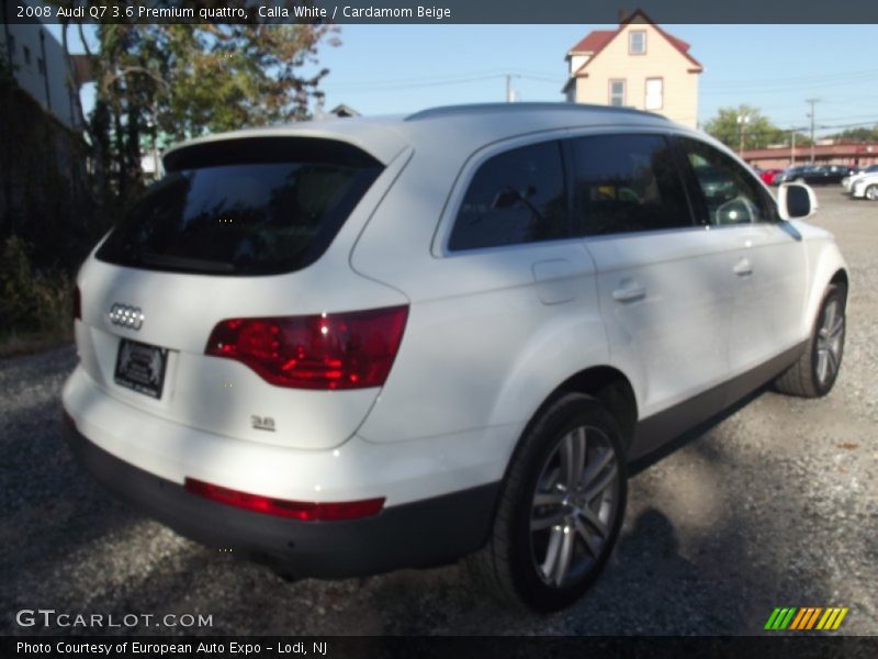 Calla White / Cardamom Beige 2008 Audi Q7 3.6 Premium quattro