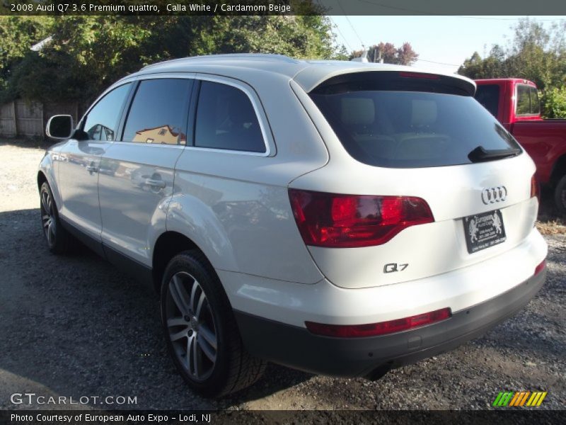 Calla White / Cardamom Beige 2008 Audi Q7 3.6 Premium quattro