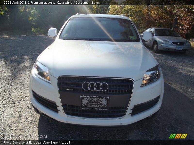 Calla White / Cardamom Beige 2008 Audi Q7 3.6 Premium quattro