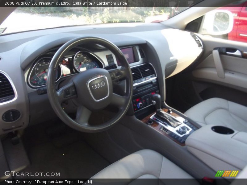 Calla White / Cardamom Beige 2008 Audi Q7 3.6 Premium quattro