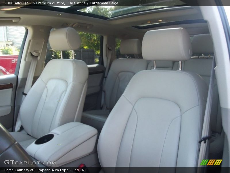 Calla White / Cardamom Beige 2008 Audi Q7 3.6 Premium quattro