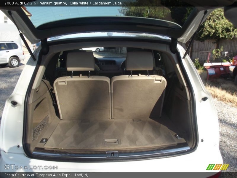 Calla White / Cardamom Beige 2008 Audi Q7 3.6 Premium quattro