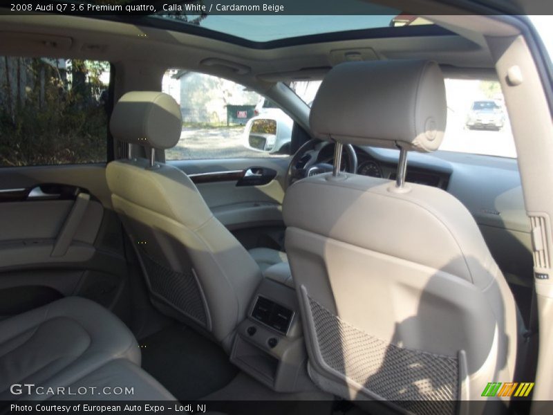 Calla White / Cardamom Beige 2008 Audi Q7 3.6 Premium quattro