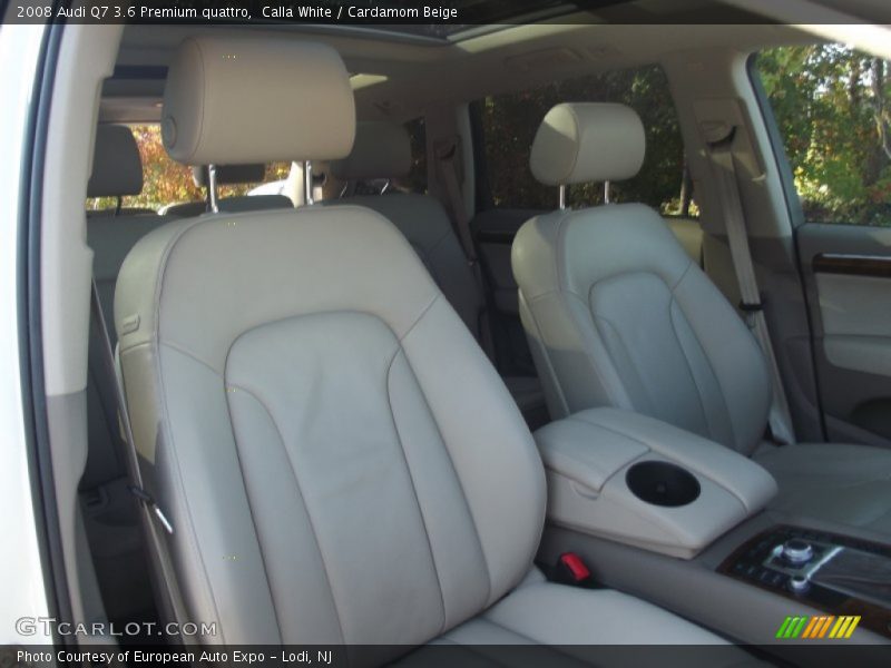 Calla White / Cardamom Beige 2008 Audi Q7 3.6 Premium quattro