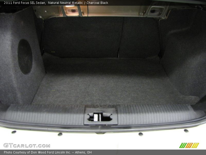 Natural Neutral Metallic / Charcoal Black 2011 Ford Focus SEL Sedan