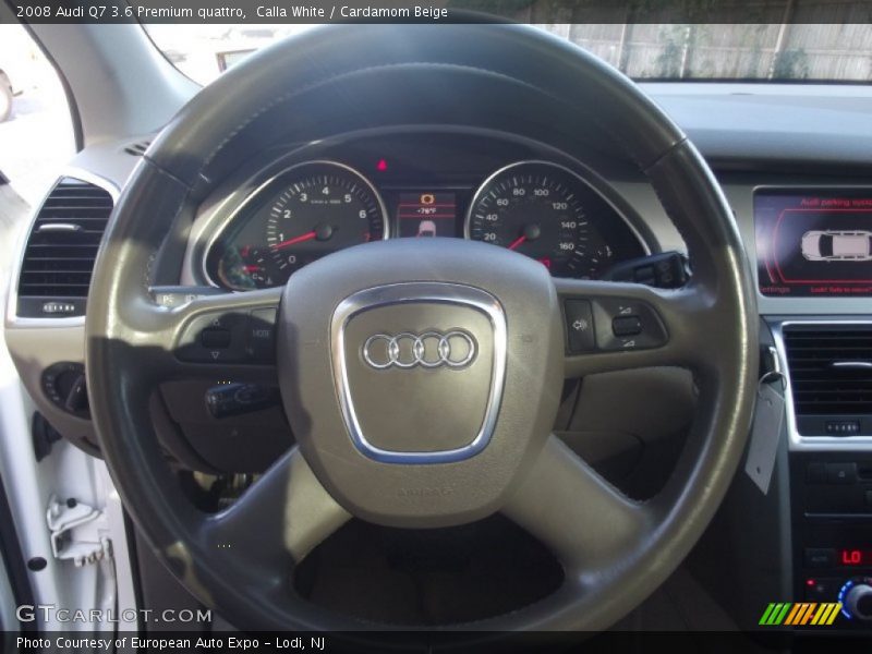Calla White / Cardamom Beige 2008 Audi Q7 3.6 Premium quattro