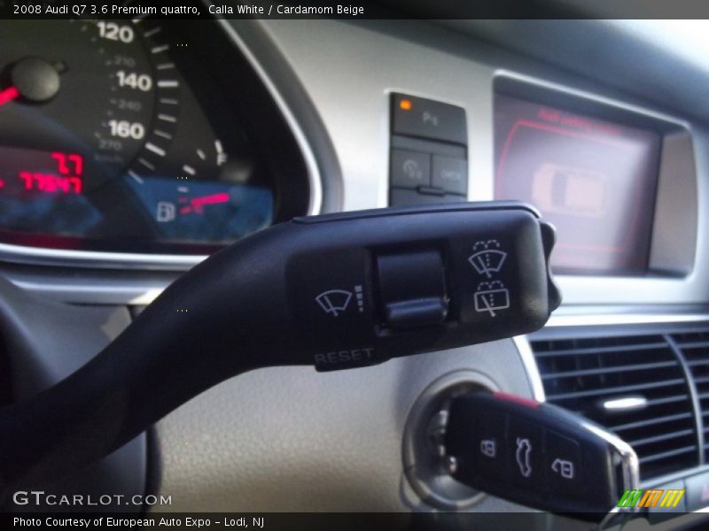 Calla White / Cardamom Beige 2008 Audi Q7 3.6 Premium quattro