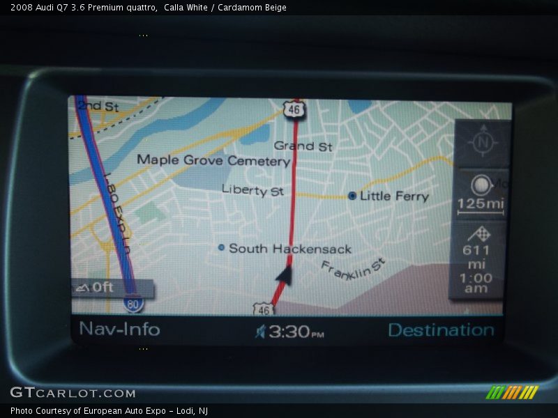 Calla White / Cardamom Beige 2008 Audi Q7 3.6 Premium quattro