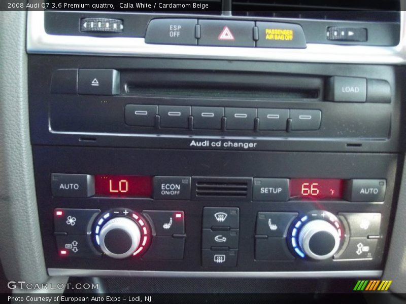 Calla White / Cardamom Beige 2008 Audi Q7 3.6 Premium quattro
