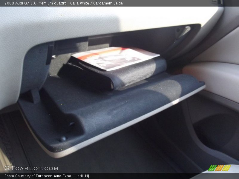 Calla White / Cardamom Beige 2008 Audi Q7 3.6 Premium quattro