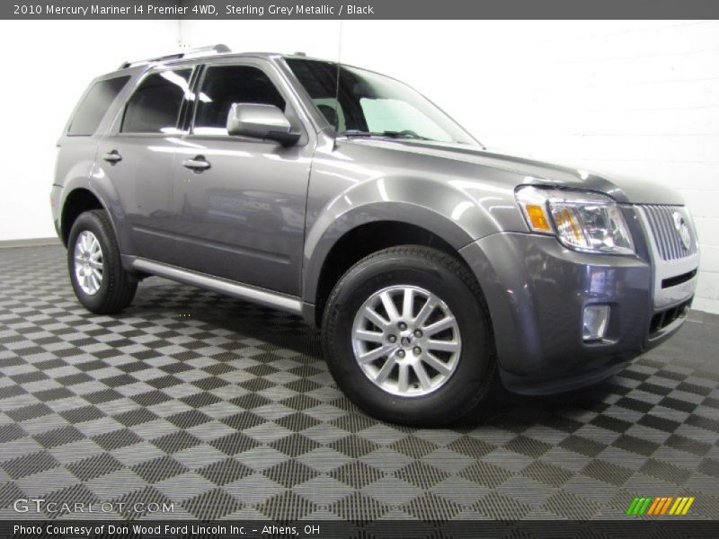 Sterling Grey Metallic / Black 2010 Mercury Mariner I4 Premier 4WD