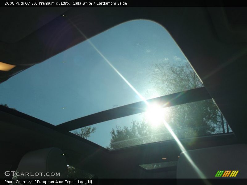 Calla White / Cardamom Beige 2008 Audi Q7 3.6 Premium quattro