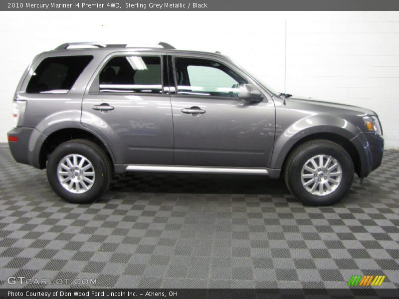 Sterling Grey Metallic / Black 2010 Mercury Mariner I4 Premier 4WD