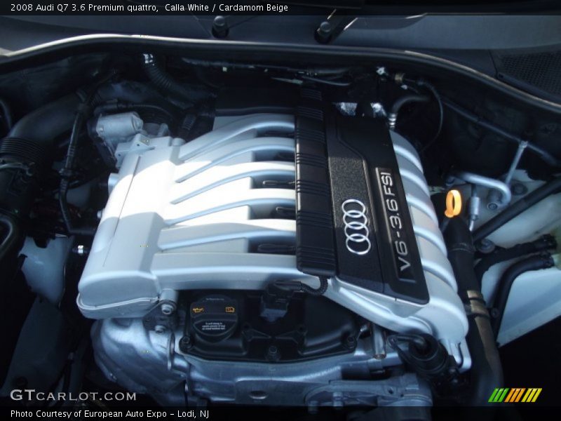 Calla White / Cardamom Beige 2008 Audi Q7 3.6 Premium quattro