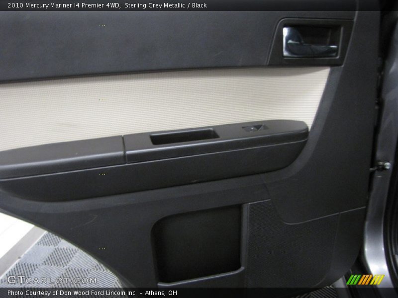 Sterling Grey Metallic / Black 2010 Mercury Mariner I4 Premier 4WD