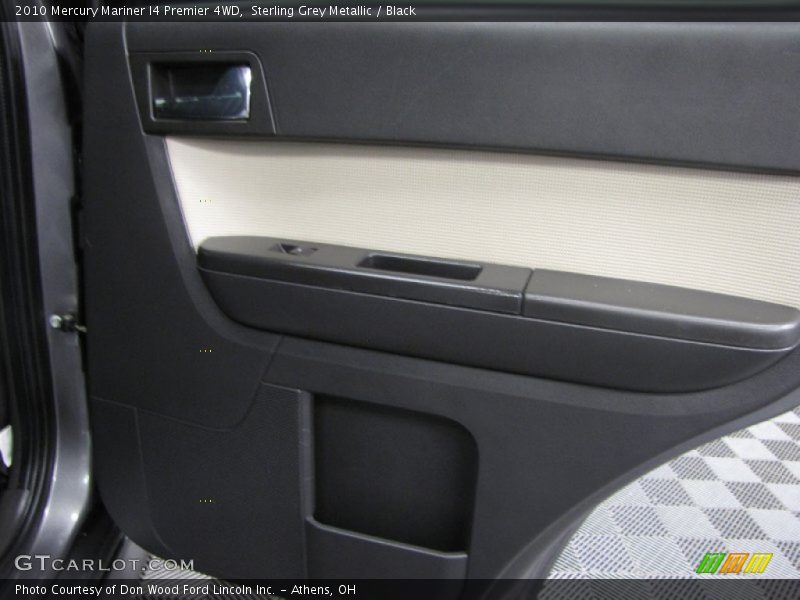 Sterling Grey Metallic / Black 2010 Mercury Mariner I4 Premier 4WD