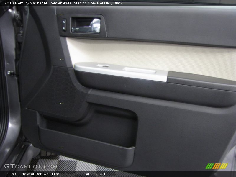 Sterling Grey Metallic / Black 2010 Mercury Mariner I4 Premier 4WD