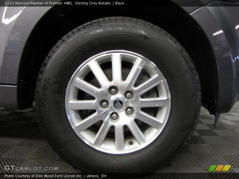 Sterling Grey Metallic / Black 2010 Mercury Mariner I4 Premier 4WD