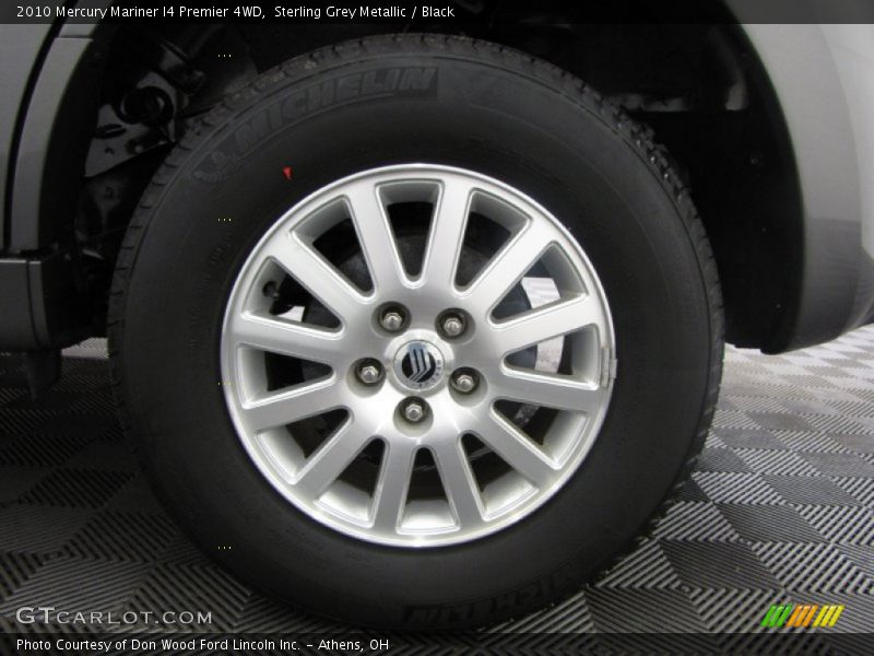 Sterling Grey Metallic / Black 2010 Mercury Mariner I4 Premier 4WD