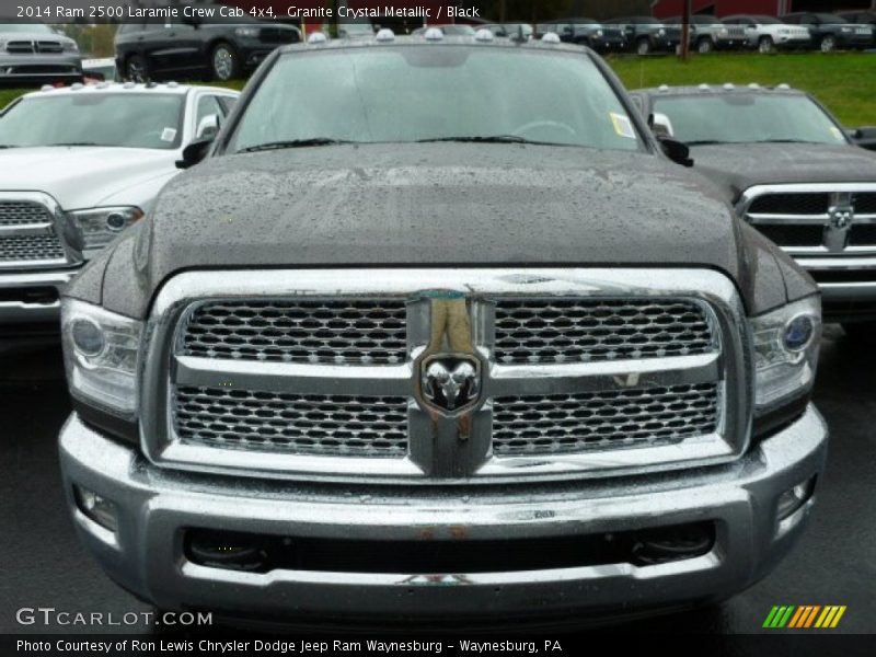 Granite Crystal Metallic / Black 2014 Ram 2500 Laramie Crew Cab 4x4