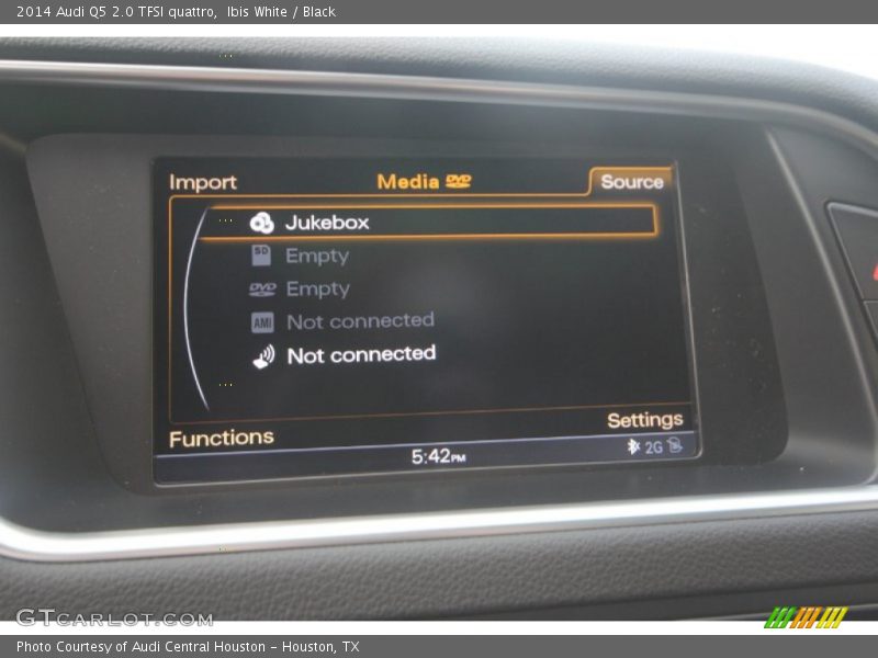Ibis White / Black 2014 Audi Q5 2.0 TFSI quattro