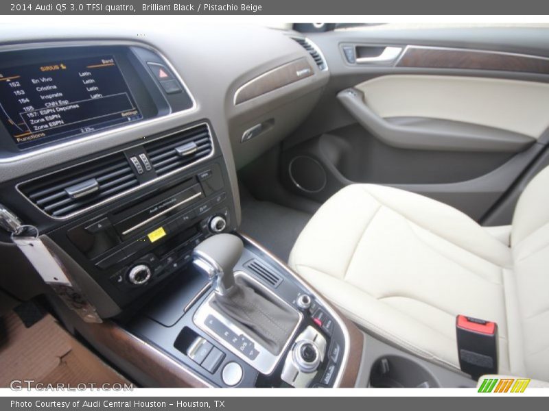 Brilliant Black / Pistachio Beige 2014 Audi Q5 3.0 TFSI quattro