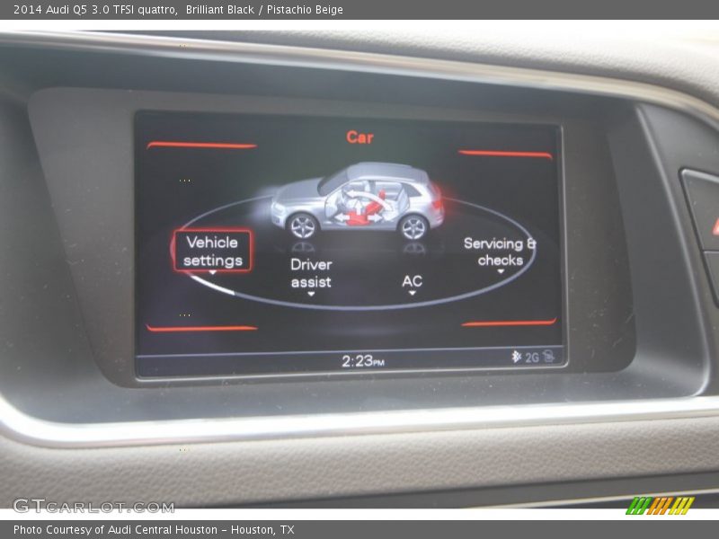 Brilliant Black / Pistachio Beige 2014 Audi Q5 3.0 TFSI quattro