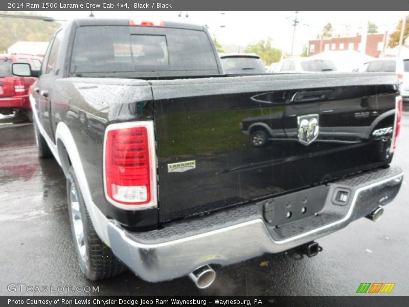 Black / Black 2014 Ram 1500 Laramie Crew Cab 4x4