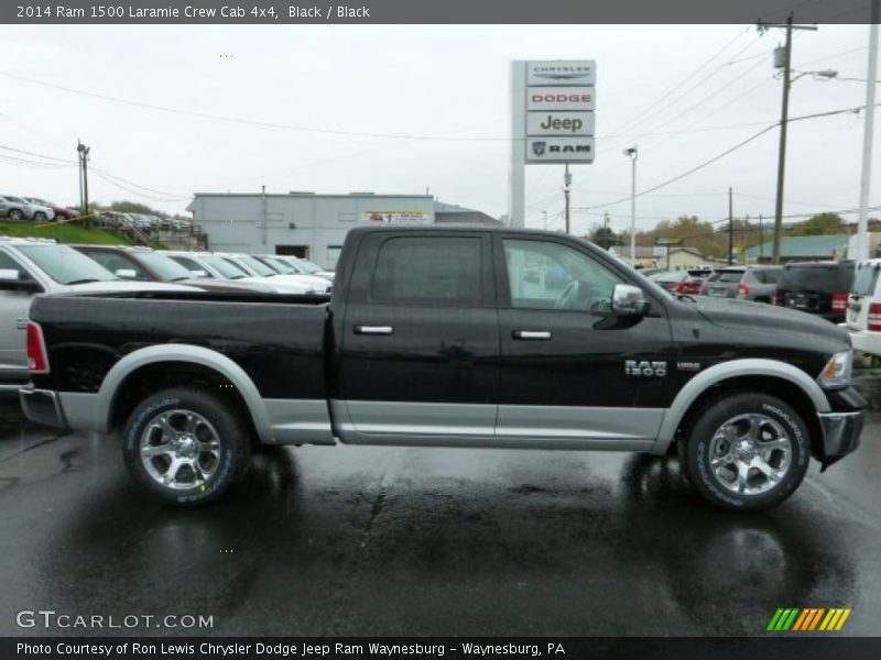 Black / Black 2014 Ram 1500 Laramie Crew Cab 4x4