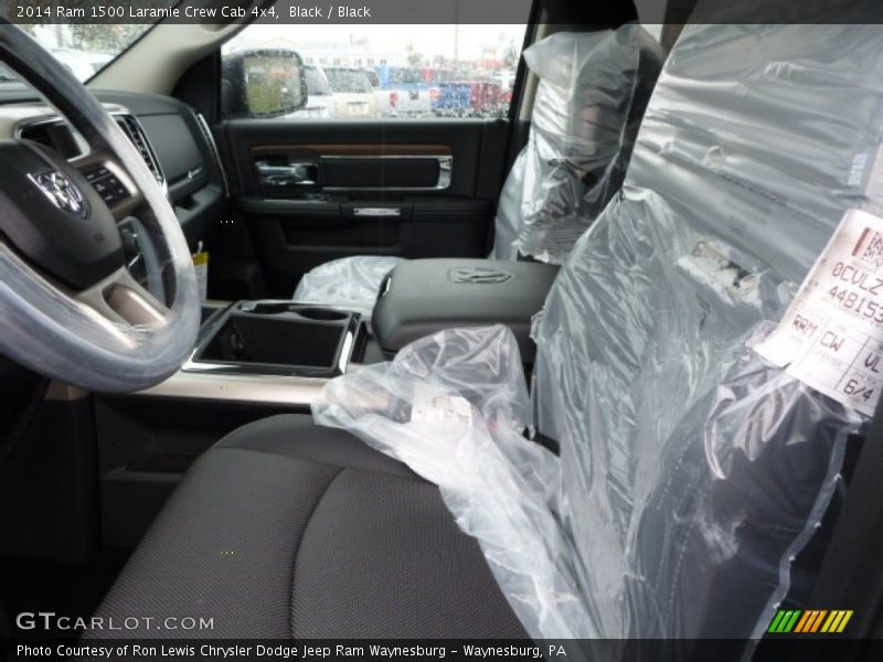 Black / Black 2014 Ram 1500 Laramie Crew Cab 4x4