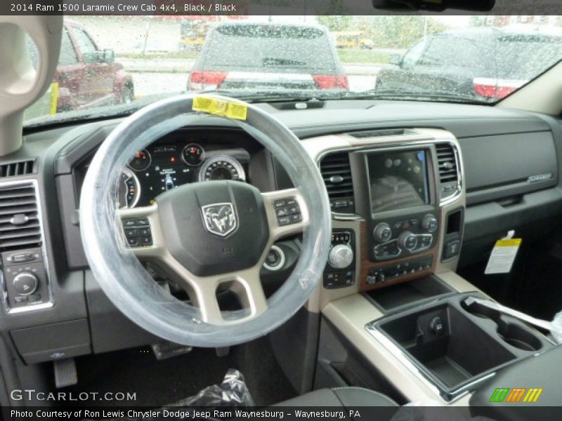 Black / Black 2014 Ram 1500 Laramie Crew Cab 4x4