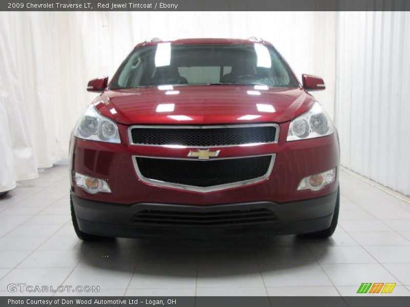 Red Jewel Tintcoat / Ebony 2009 Chevrolet Traverse LT