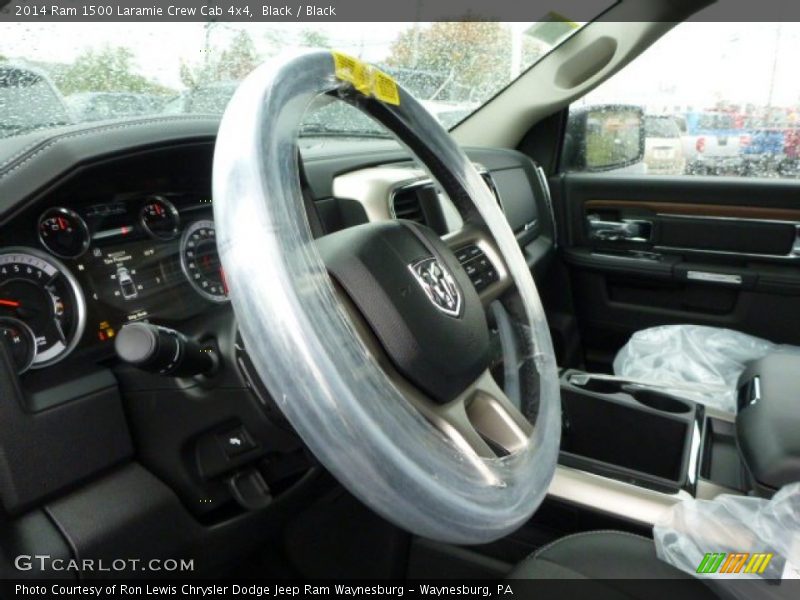 Black / Black 2014 Ram 1500 Laramie Crew Cab 4x4