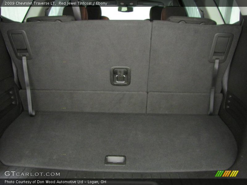 Red Jewel Tintcoat / Ebony 2009 Chevrolet Traverse LT