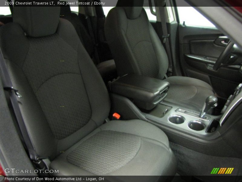 Red Jewel Tintcoat / Ebony 2009 Chevrolet Traverse LT