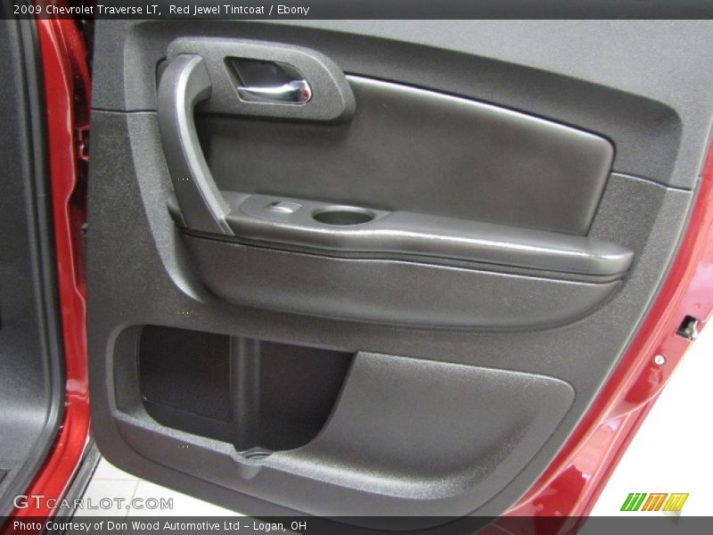 Red Jewel Tintcoat / Ebony 2009 Chevrolet Traverse LT